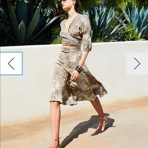 Faithfull The Brand Luda Leopard Skirt